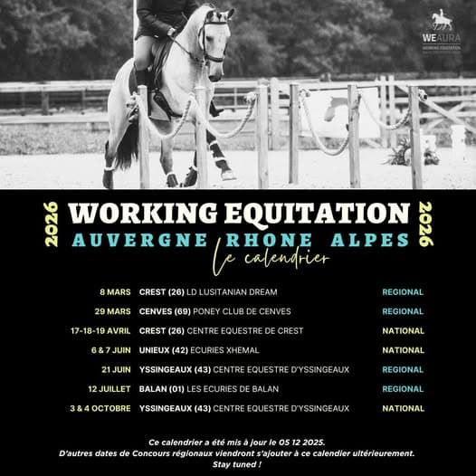 Calendrier des compétitions équestres 2026 en France et en Europe
